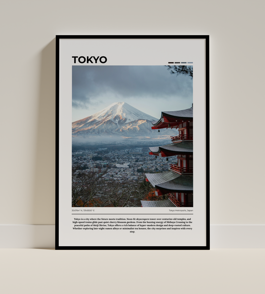 Tokyo - Digital Poster - PostrlyAu