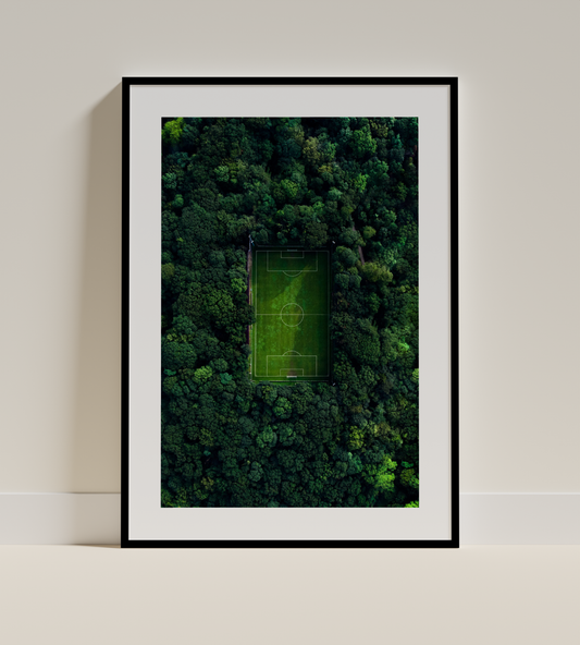 Football Field - Digital Poster - PostrlyAu
