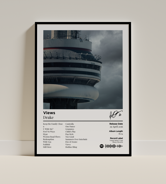 Views Digital Poster - PostrlyAu