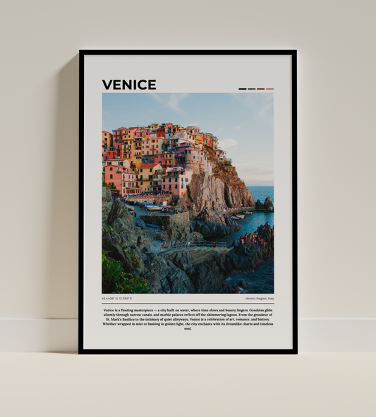 Venice - Digital Poster - PostrlyAu