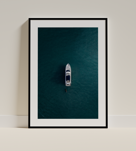 Seaway Serenity - Digital Poster - PostrlyAu