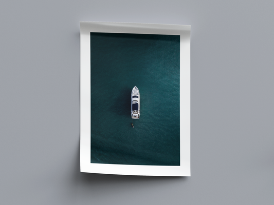 Seaway Serenity - Digital Poster - PostrlyAu