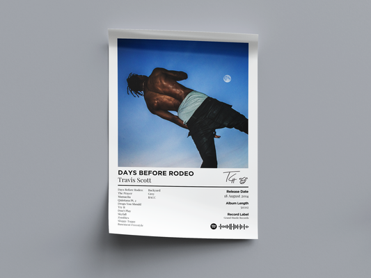 DAYS BEFORE RODEO Digital Poster - PostrlyAu