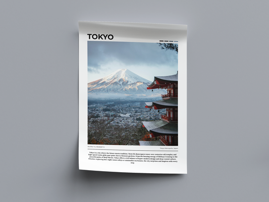 Tokyo - Digital Poster - PostrlyAu