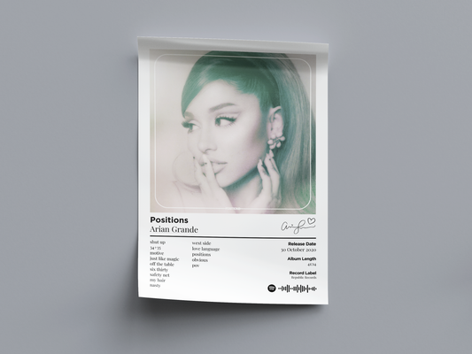 Positions Digital Poster - PostrlyAu