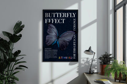 Travis Scott - Butterfly Effect Digital Poster - PostrlyAu