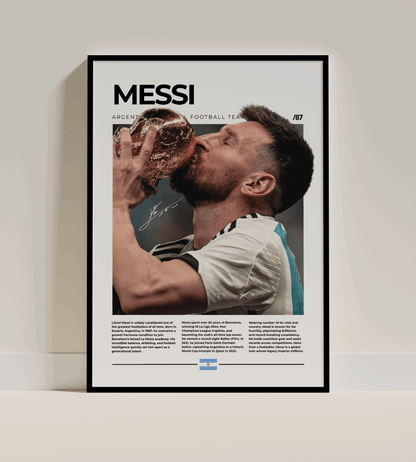 Lionel Messi Digital Poster - PostrlyAu