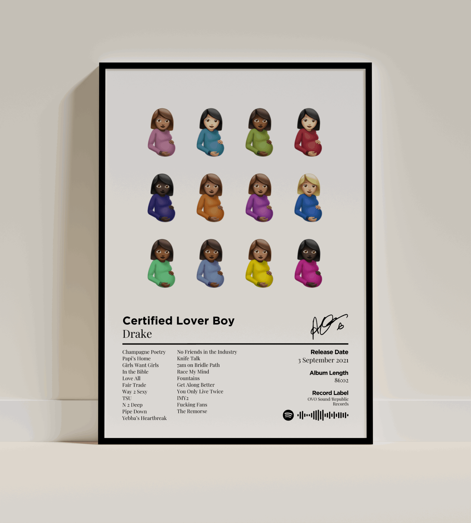 Certified Lover Boy Digital Poster - PostrlyAu