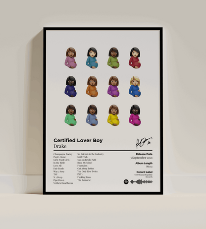 Certified Lover Boy Digital Poster - PostrlyAu