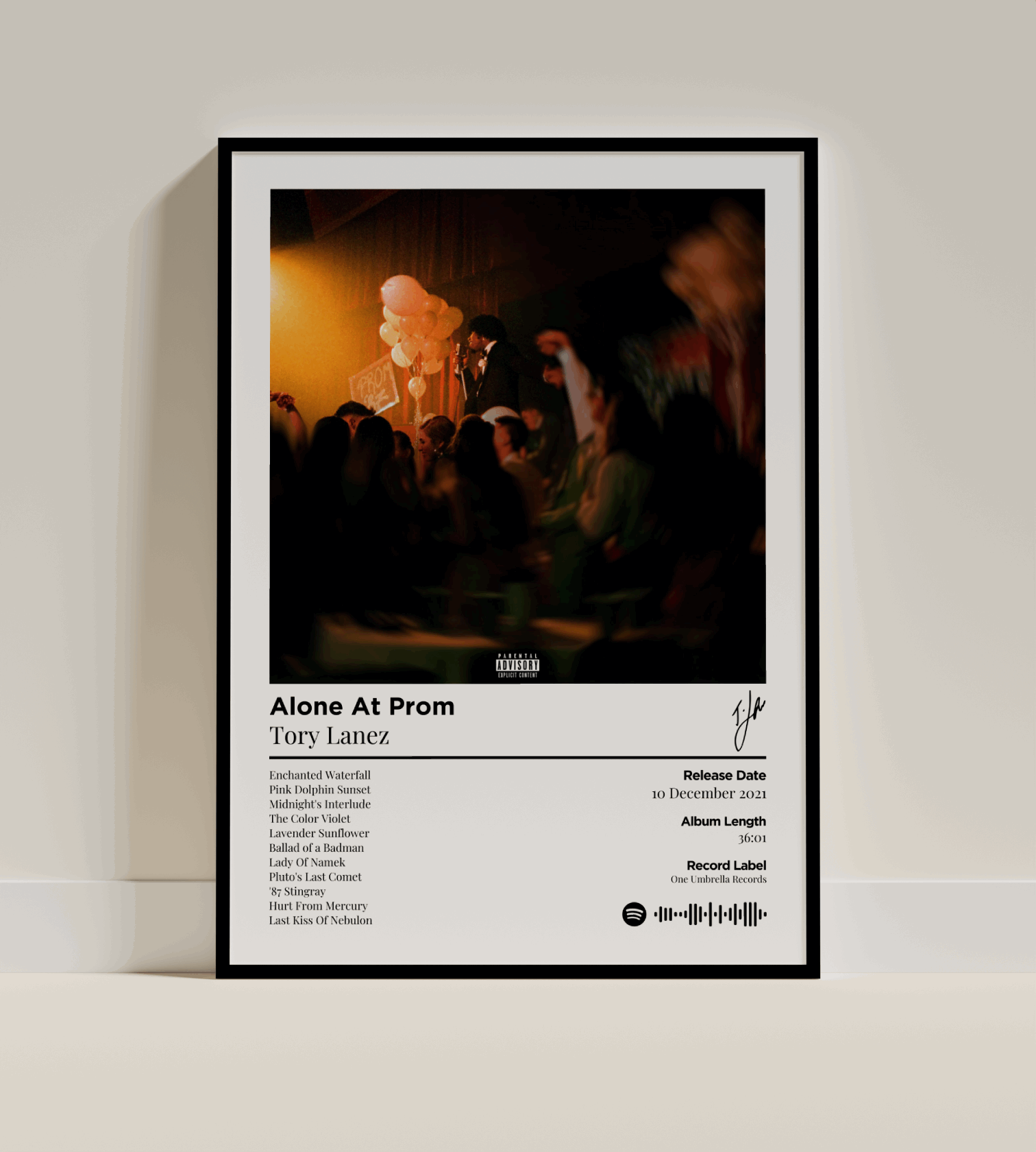Alone At Prom Digital Poster - PostrlyAu