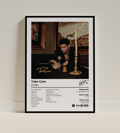 Take Care Digital Poster - PostrlyAu
