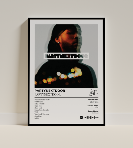 PARTYNEXTDOOR Digital Poster