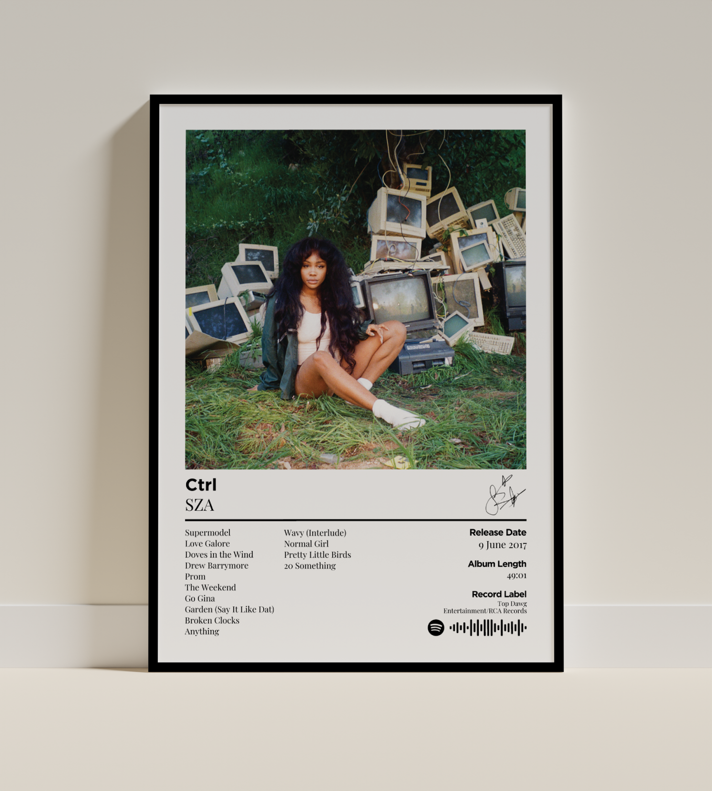 Ctrl Digital Poster - PostrlyAu