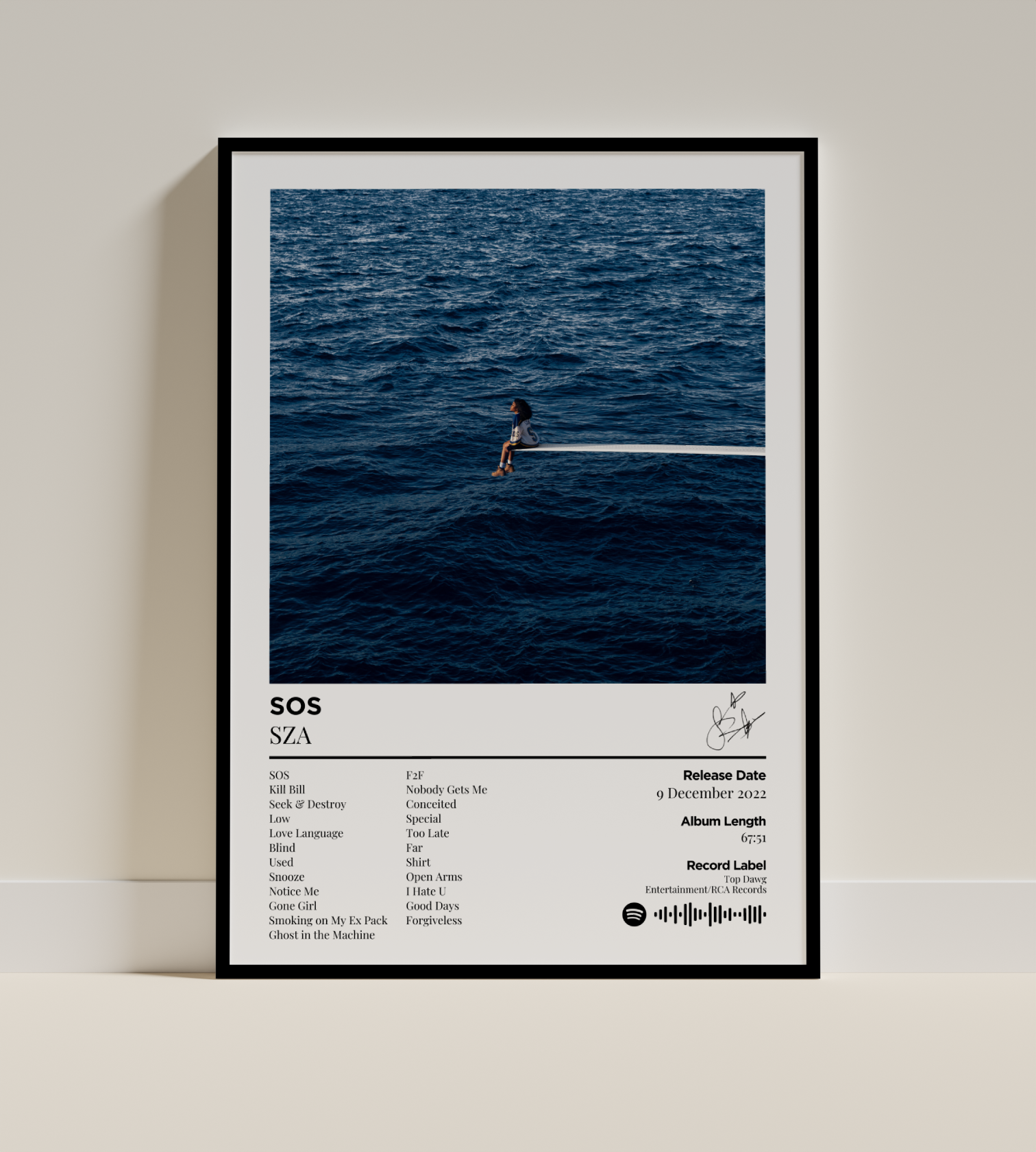 SOS Digital Poster - PostrlyAu