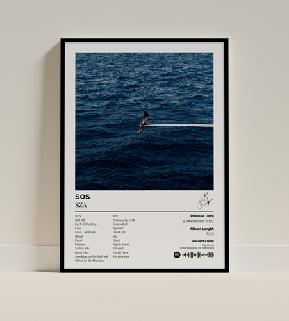 SOS Digital Poster - PostrlyAu