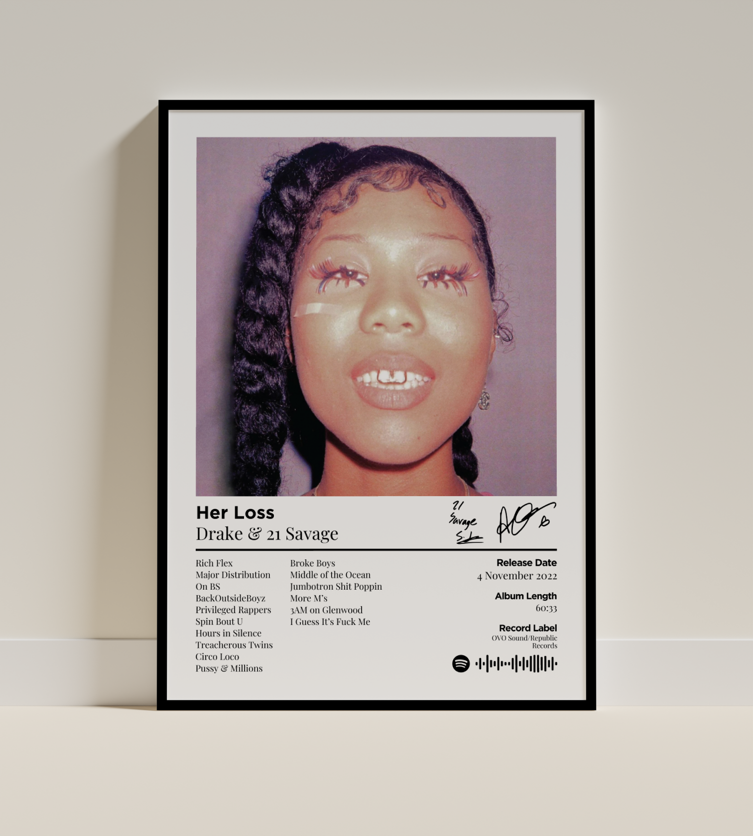 Her Loss Digital Poster - PostrlyAu