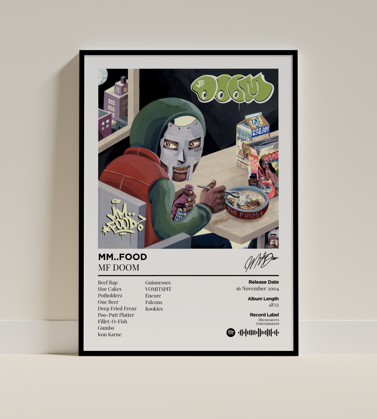 MM..FOOD Digital Poster - PostrlyAu