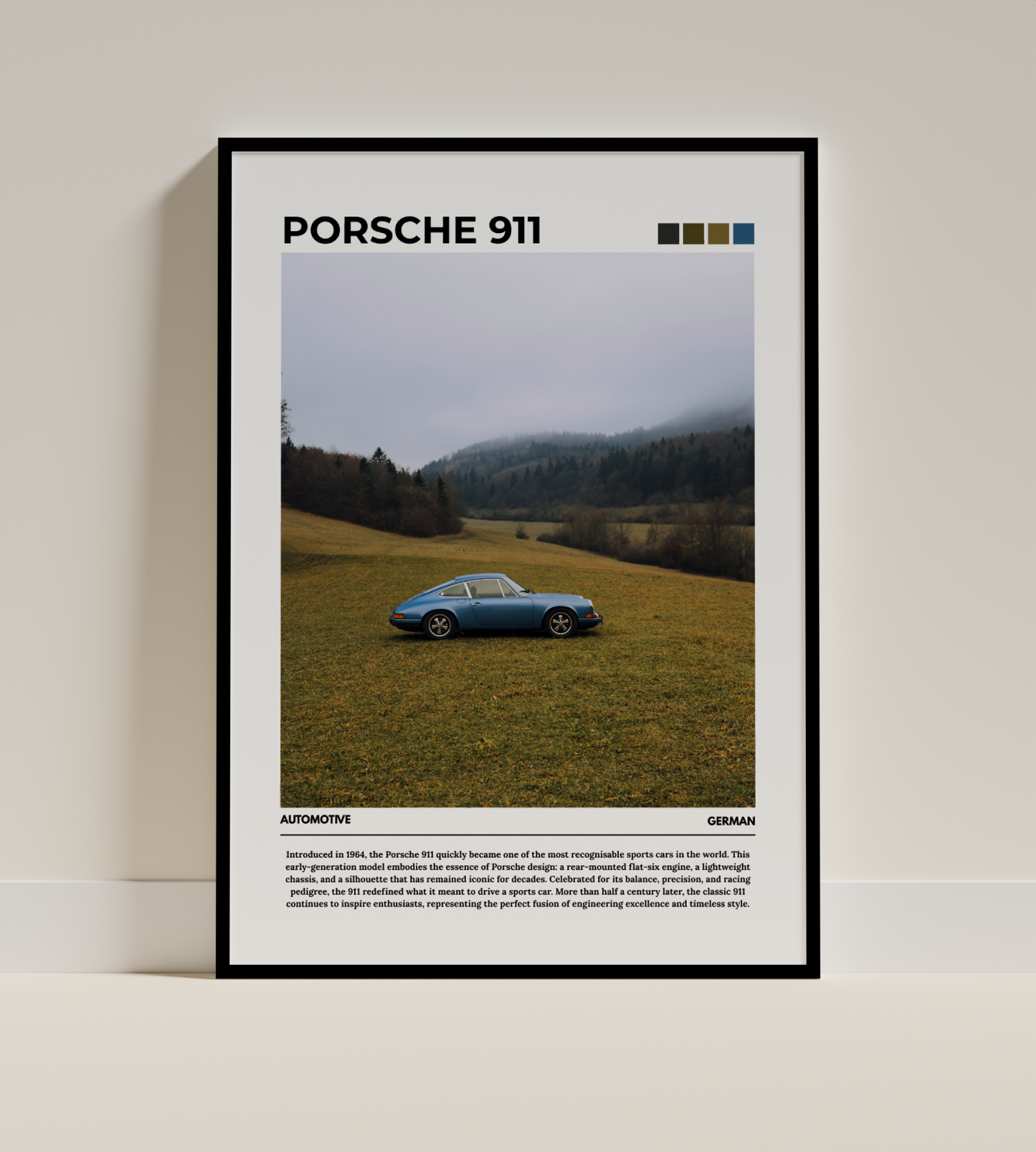 Porsche 911 (Blue)