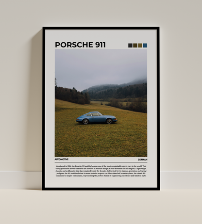Porsche 911 (Blue)