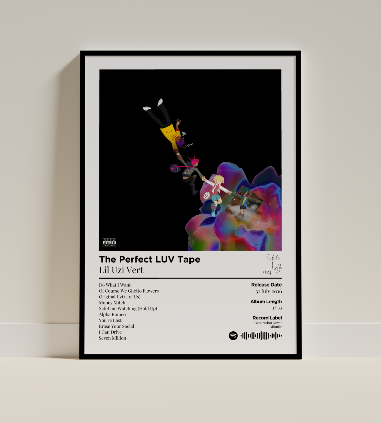 The Perfect LUV Tape Digital Poster - PostrlyAu