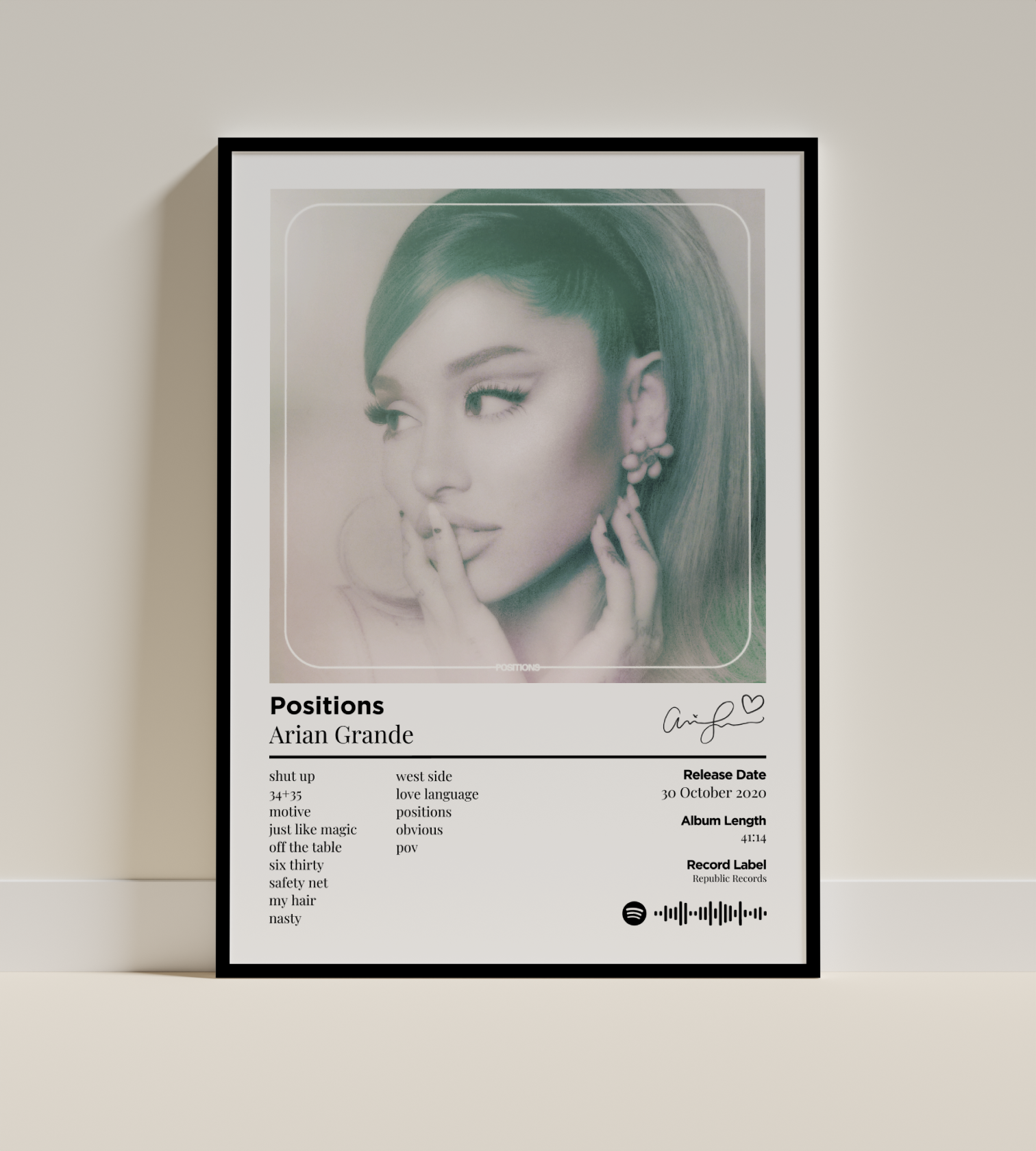 Positions Digital Poster - PostrlyAu
