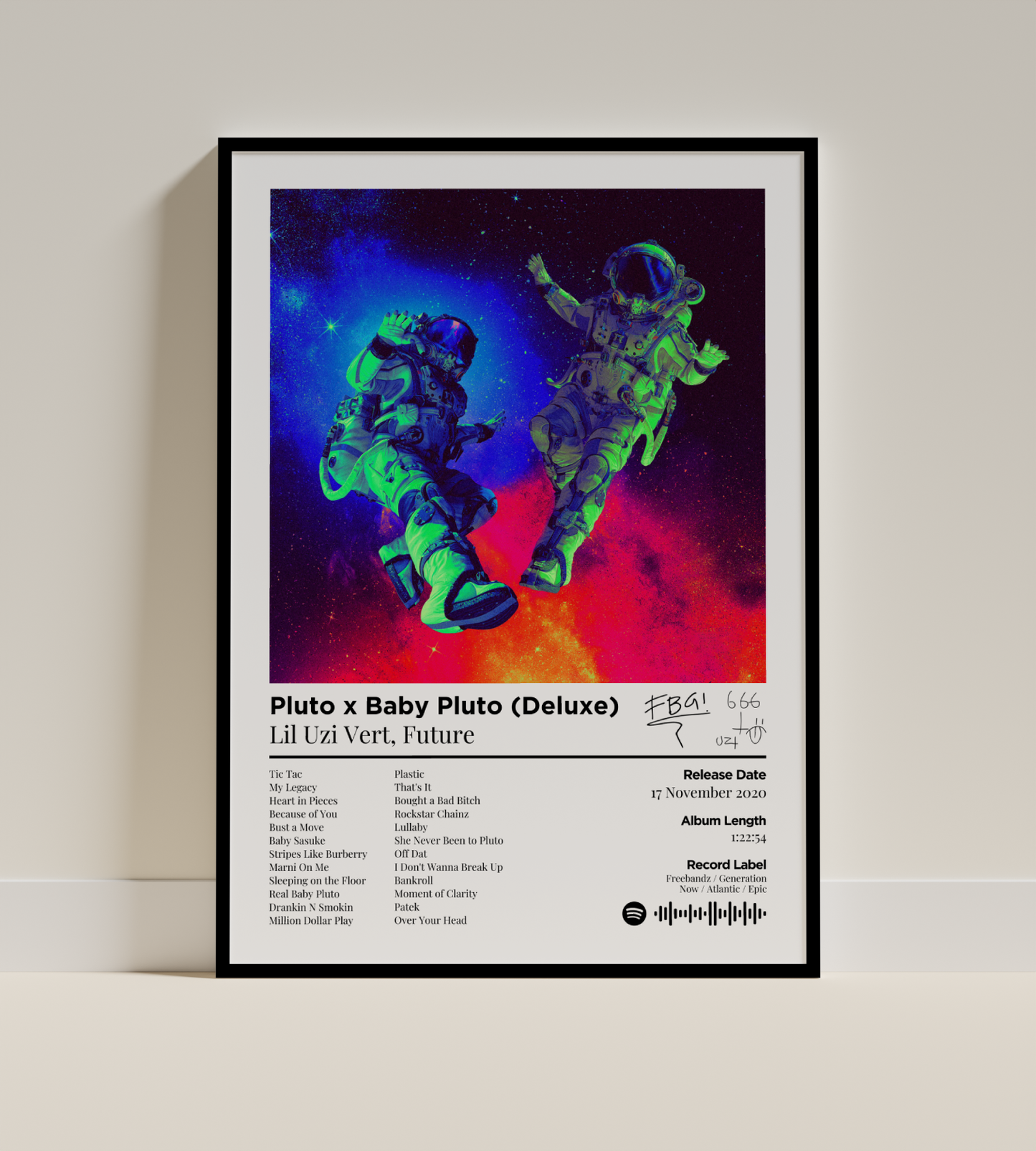 Pluto x Baby Pluto (Deluxe) Digital Poster - PostrlyAu