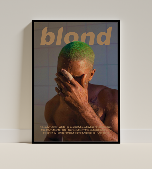 Blonde Digital Poster