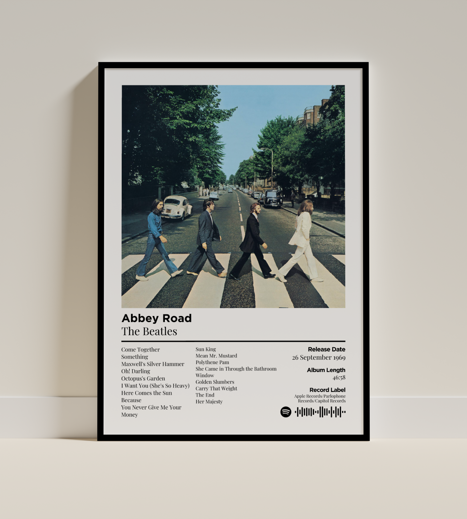 Abbey Road Digital Poster - PostrlyAu