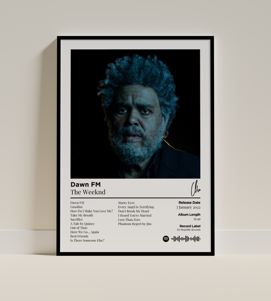 Dawn FM Digital Poster - PostrlyAu