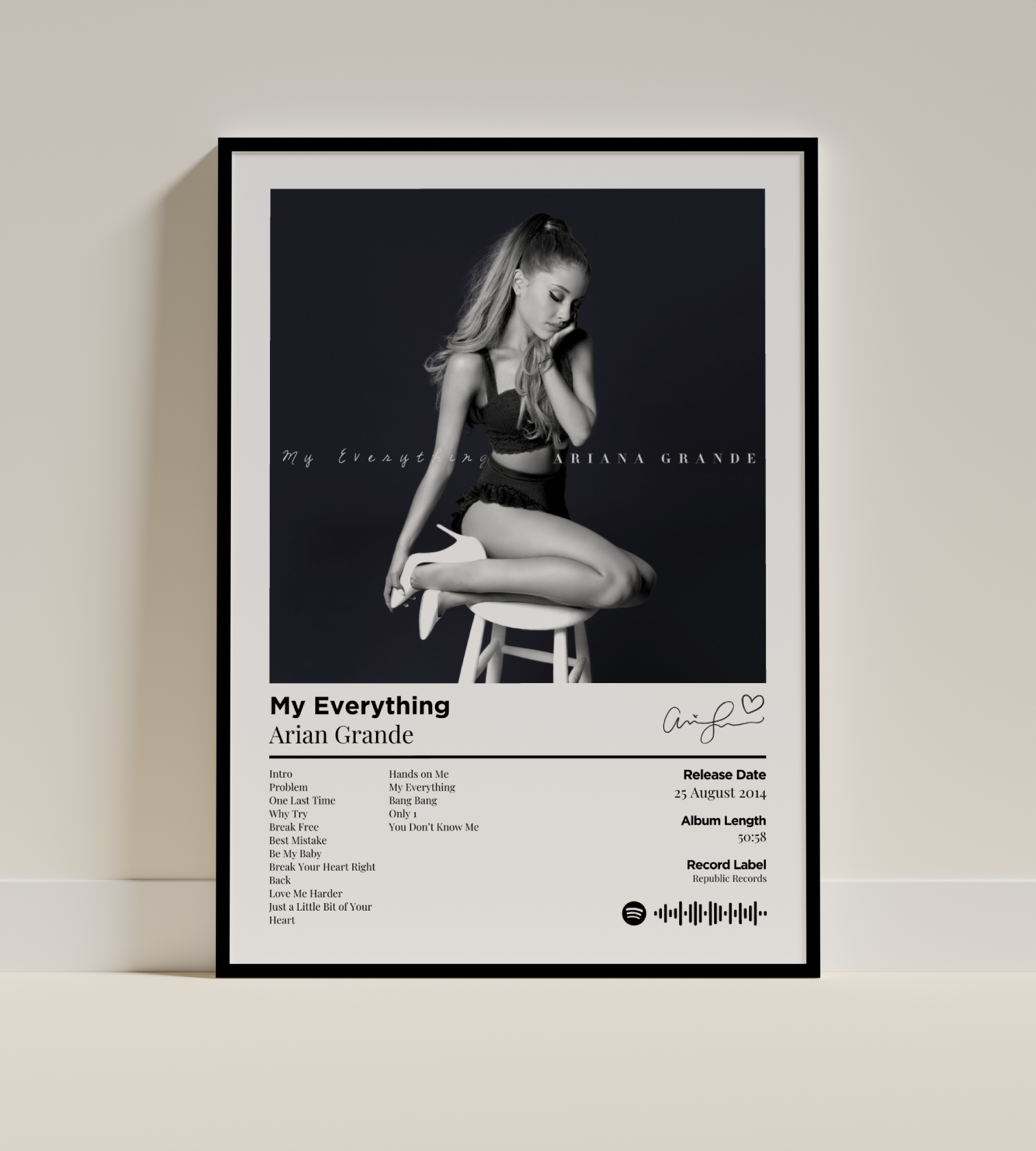 My Everything Digital Poster - PostrlyAu