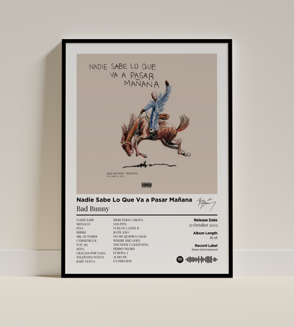 Nadie Sabe Lo Que Va a Pasar Mañana