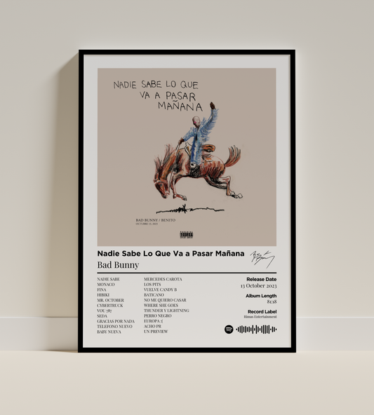 Nadie Sabe Lo Que Va a Pasar Mañana