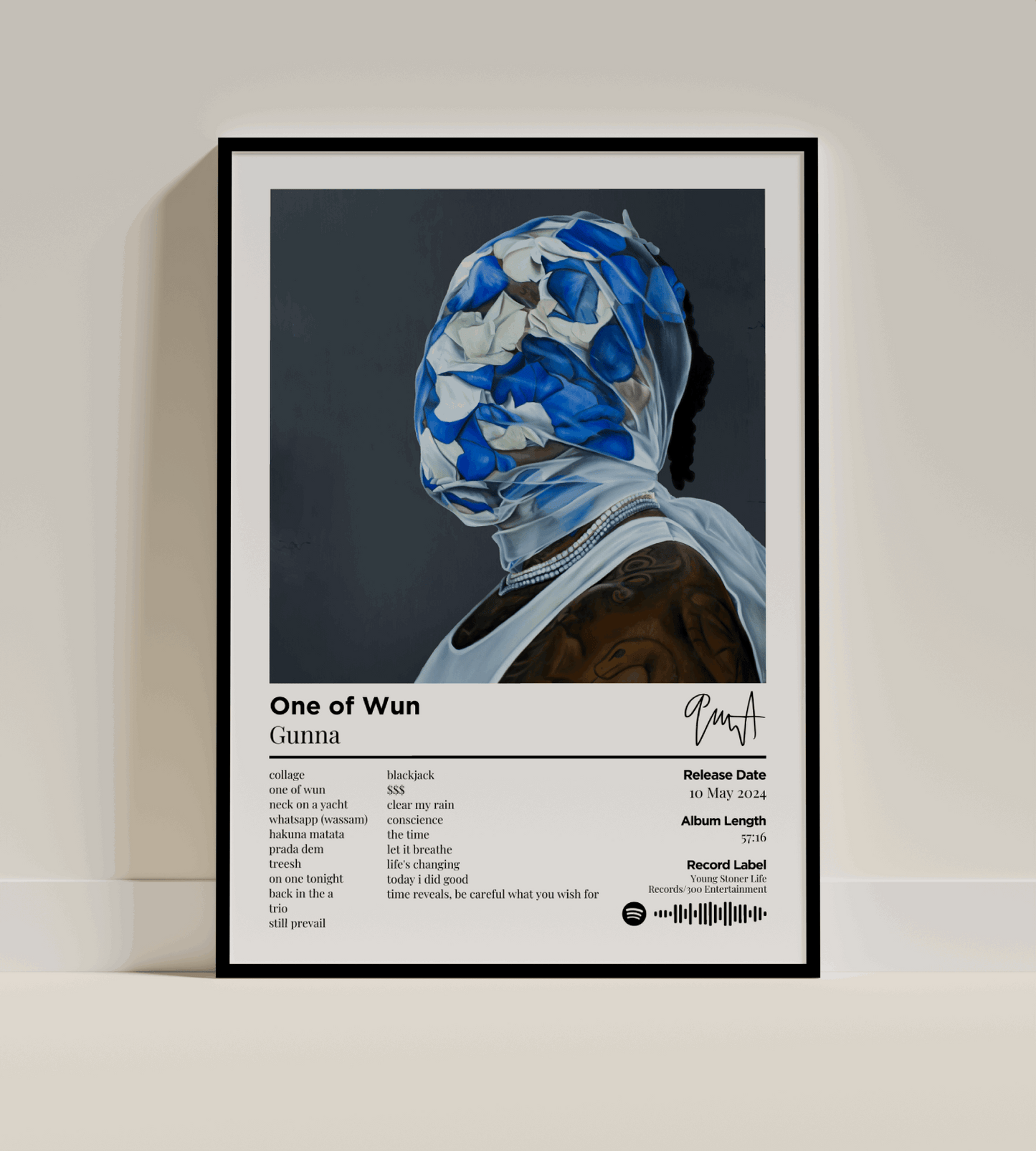 One of Wun Digital Poster - PostrlyAu