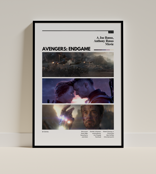 Avengers Endgame Digital Poster