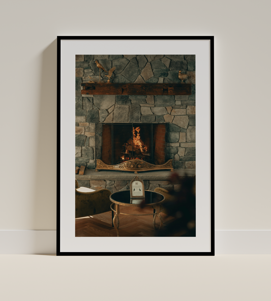 Fireplace - Digital Poster