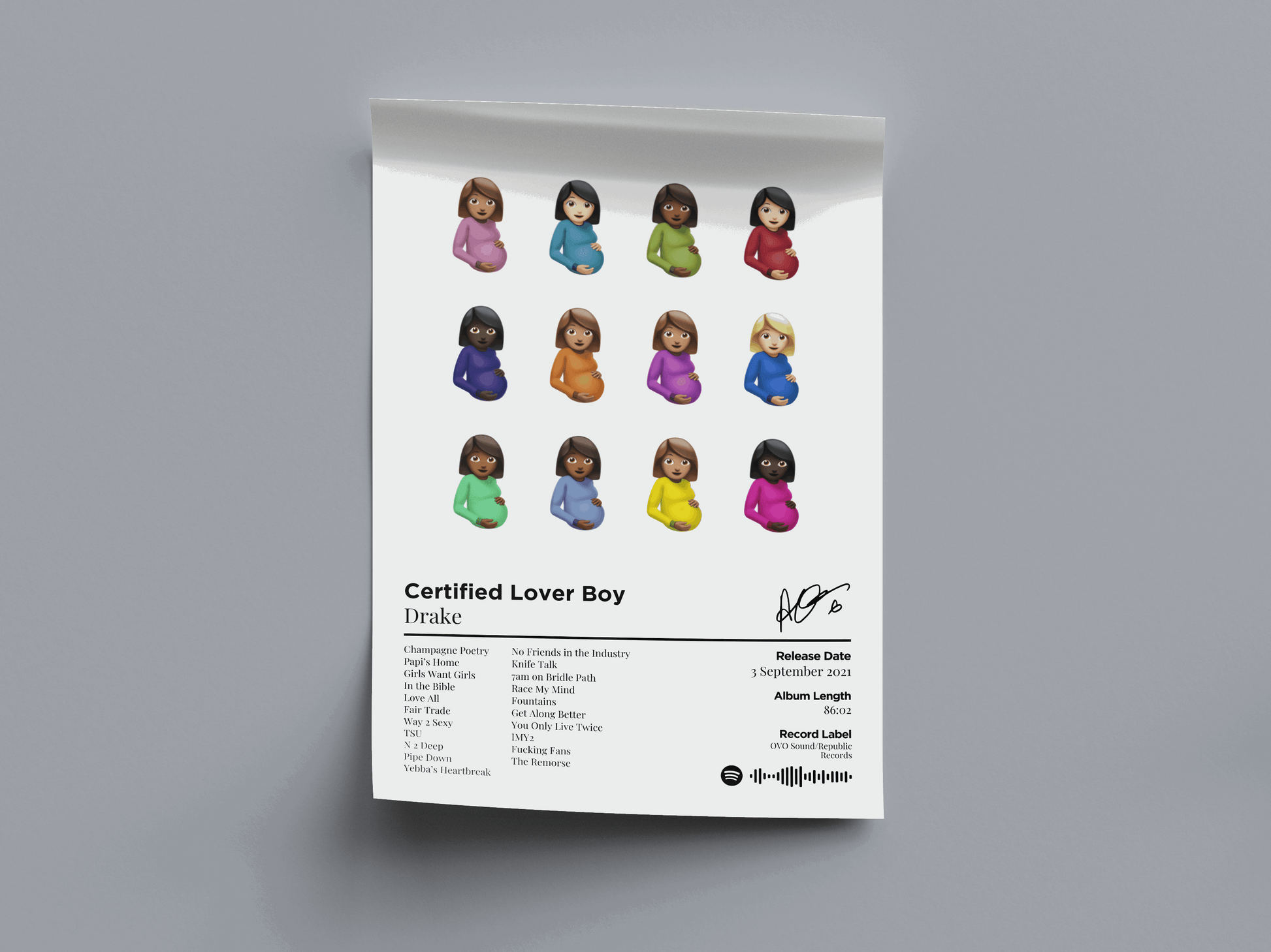 Certified Lover Boy Digital Poster - PostrlyAu
