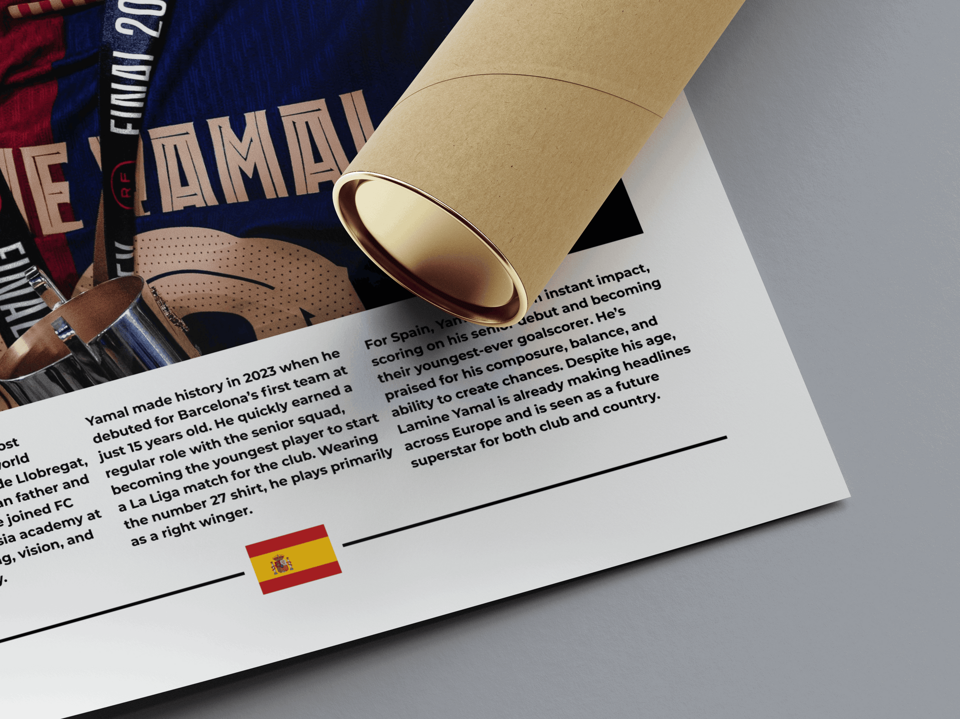 Lamine Yamal Digital Poster - PostrlyAu