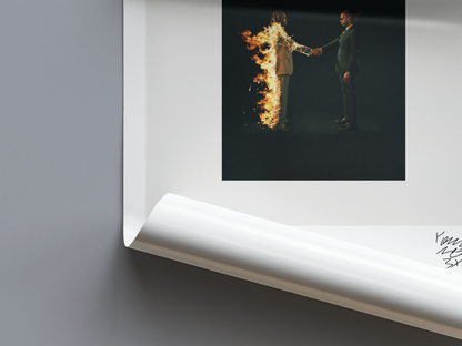 HEROES & VILLAINS Digital Poster - PostrlyAu