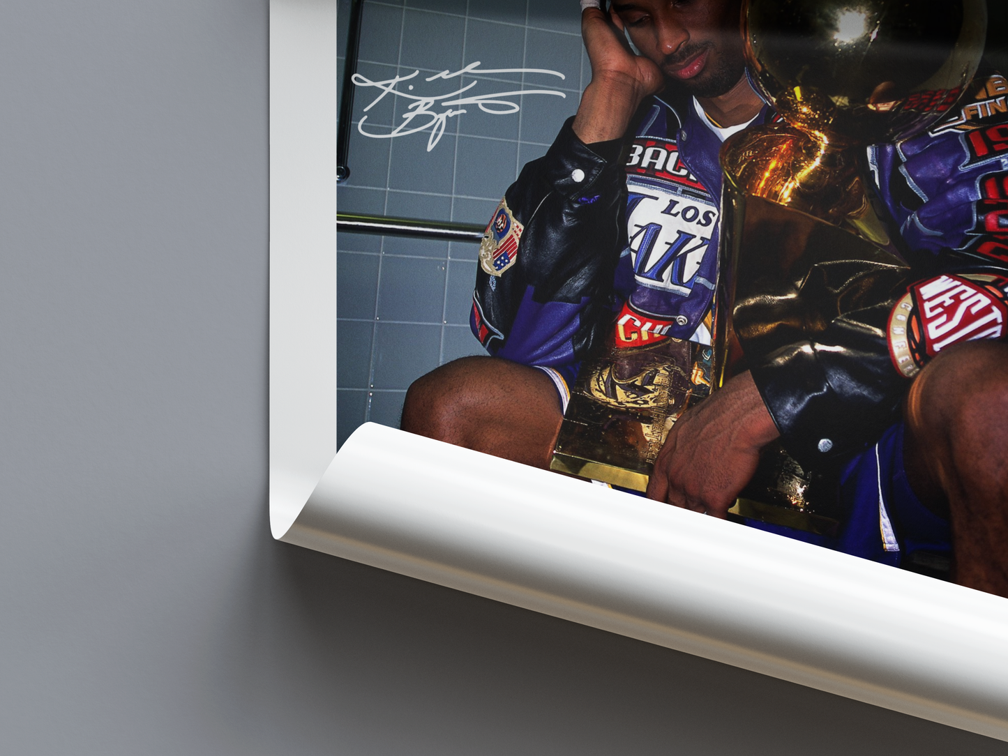 Kobe Bryant Digital Basketball Poster