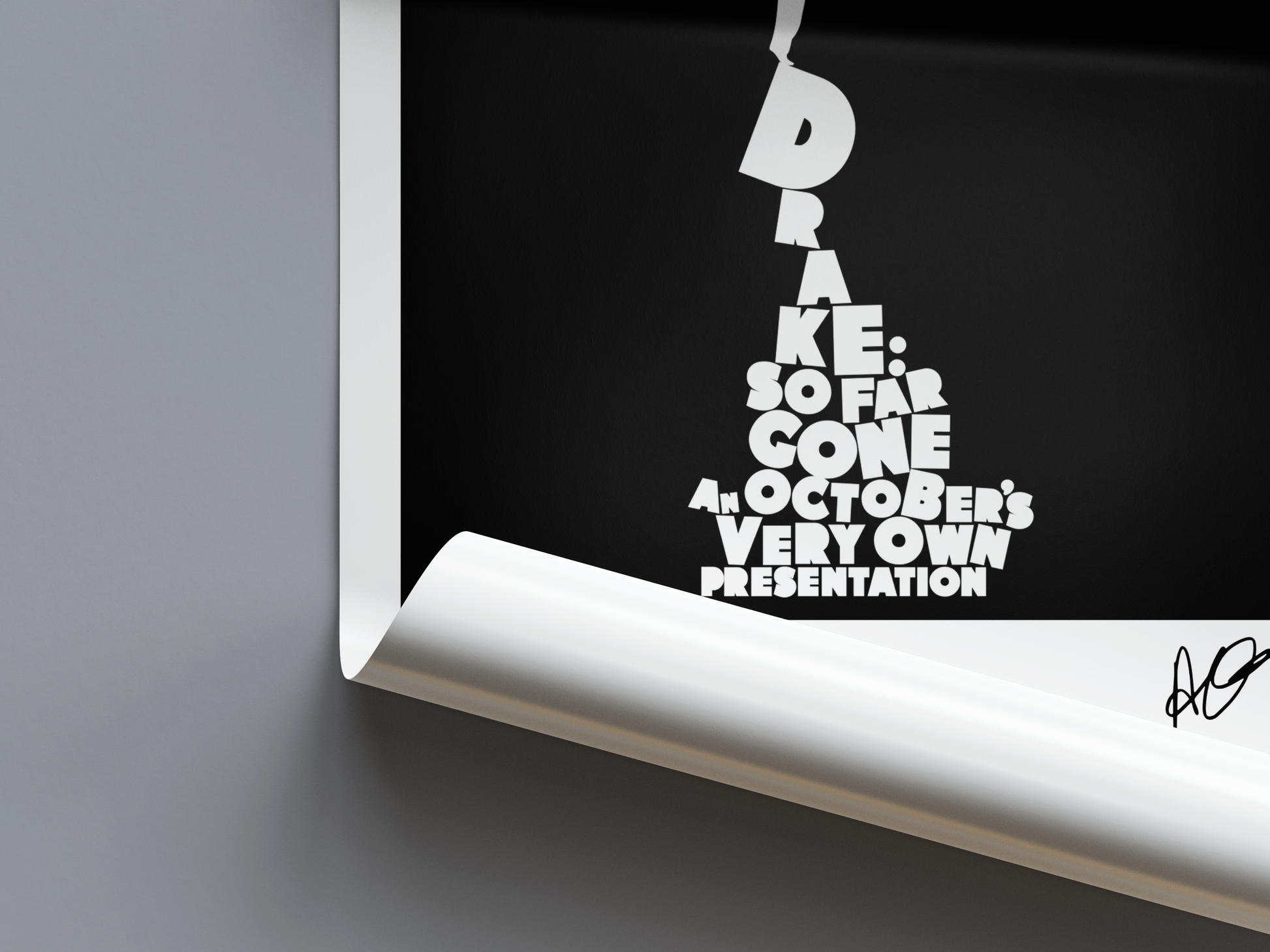 So Far Gone Digital Poster - PostrlyAu