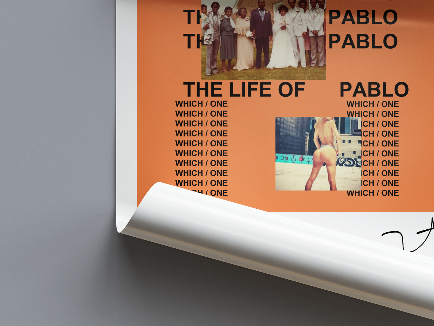 The Life of Pablo Digital Poster - PostrlyAu