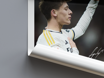 Arda Güler Digital Football Poster