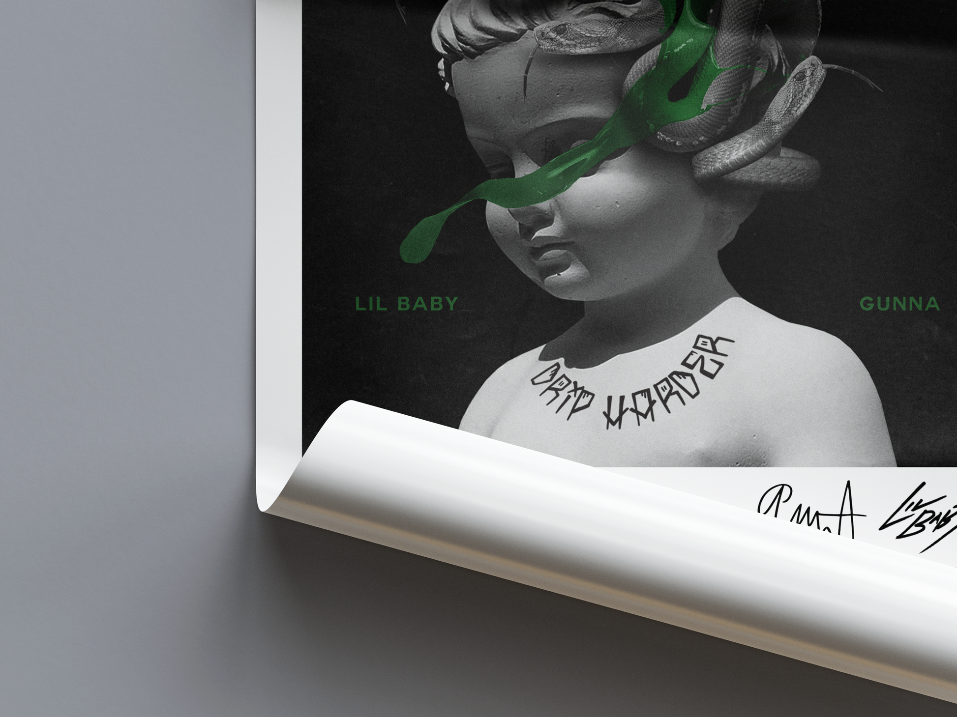 Drip Harder Digital Poster - PostrlyAu