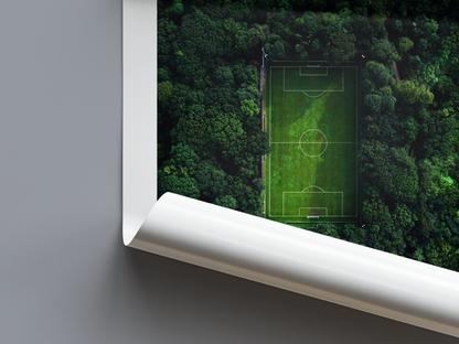 Football Field - Digital Poster - PostrlyAu