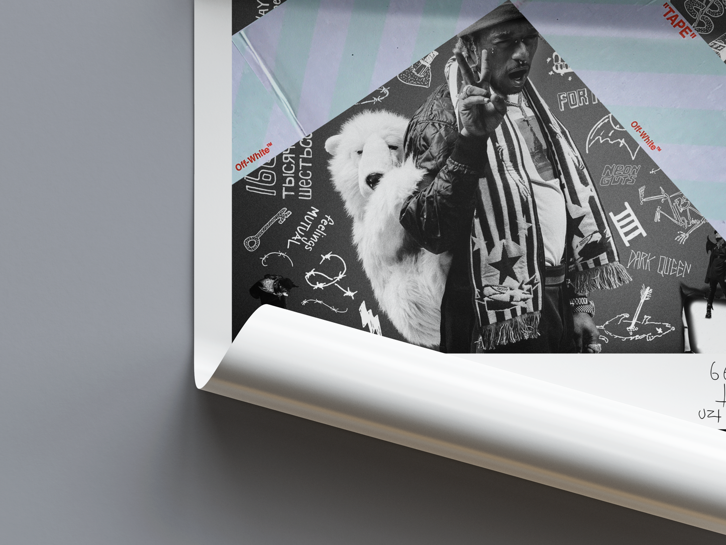 Luv Is Rage 2 Digital Poster - PostrlyAu