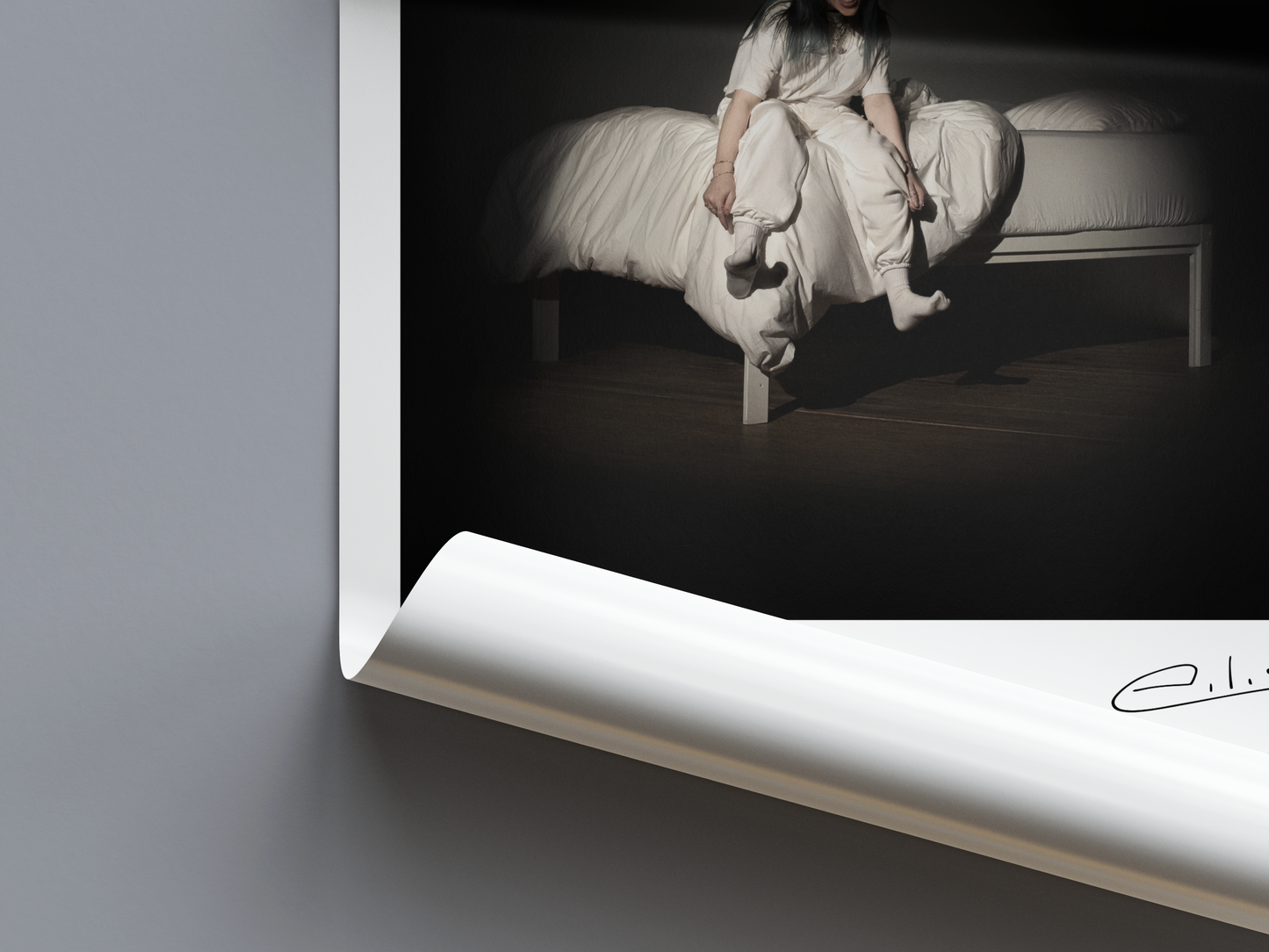 WHEN WE ALL FALL ASLEEP, WHERE DO WE GO Digital Poster - PostrlyAu