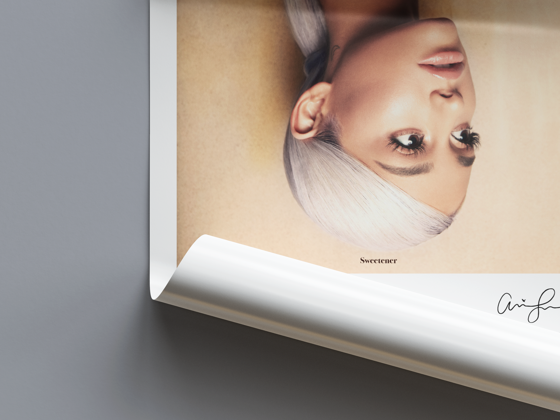 Sweetener Digital Poster - PostrlyAu
