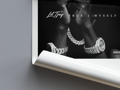 True 2 Myself Digital Poster - PostrlyAu