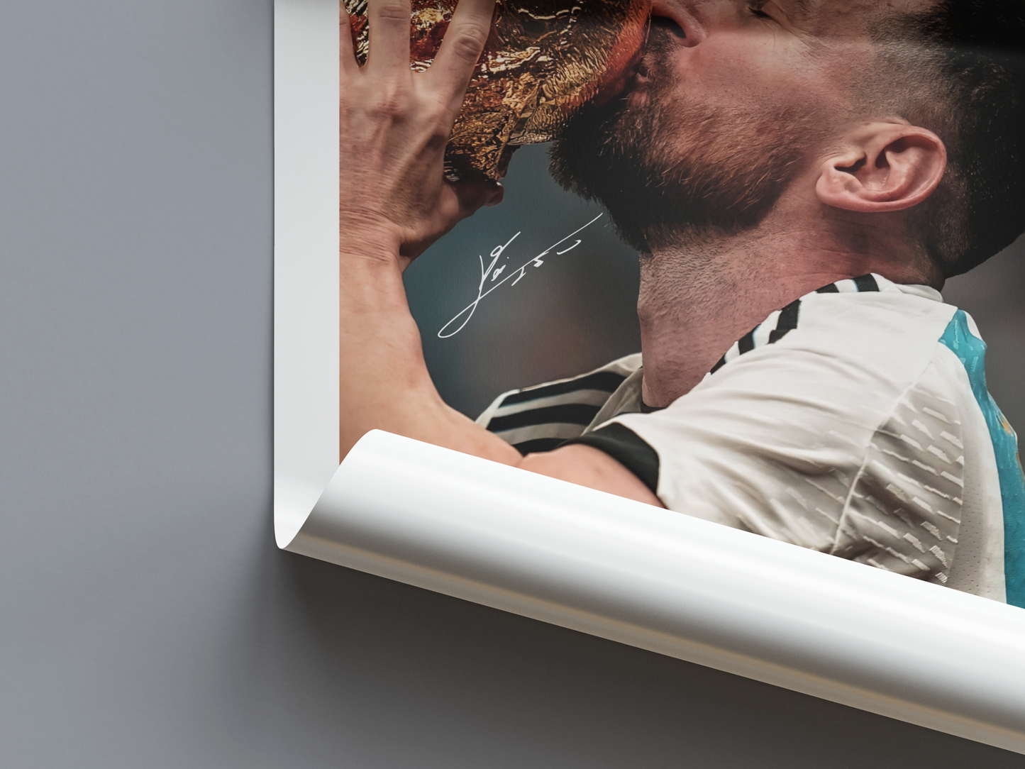 Lionel Messi - Digital Poster