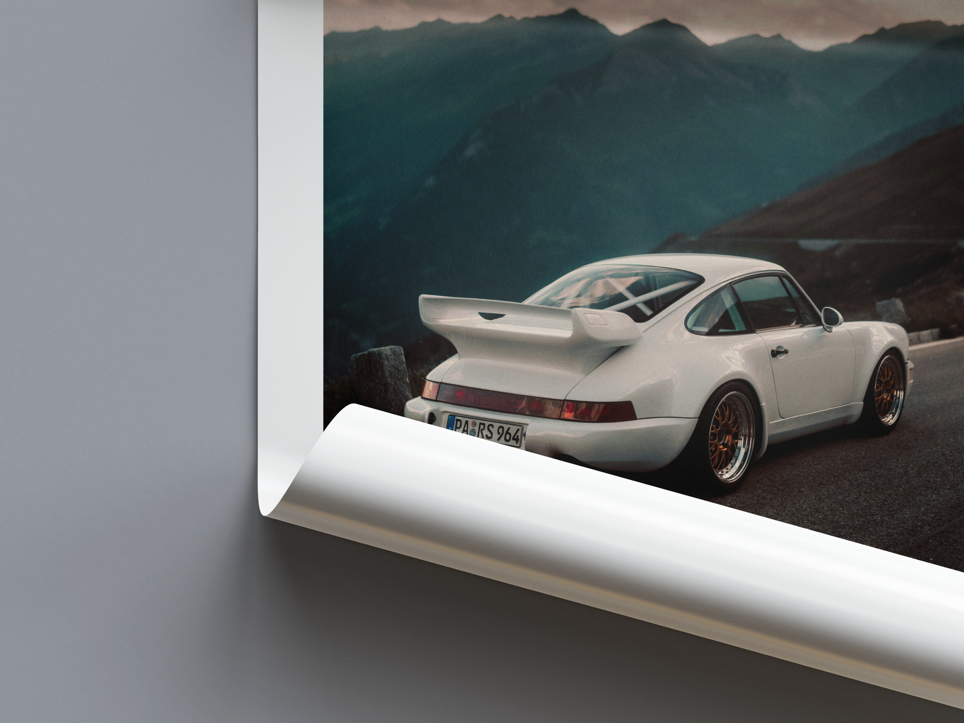 Porsche 911 Digital Poster - PostrlyAu